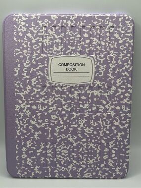 NEW Supveco Case for iPad Air 10th & 11th Gen iPad A-Composition Book Lilac